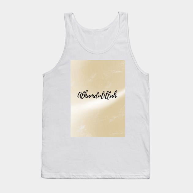 Alhamdulillah Tank Top by The Brothers Geek Out Podcast